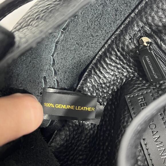 Rebecca Minkoff Mini Unlined Tote Handbag Black - Picture 12 of 15